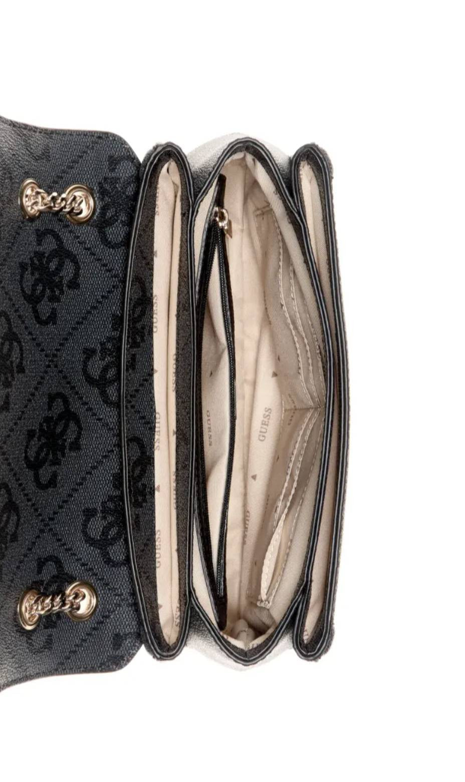 Borsa donna Guess Noelle II coal multilogo BS26GU163 SS967221