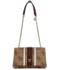 Borsa donna Guess Noelle II latte multilogo/brown BS26GU164 SS967221