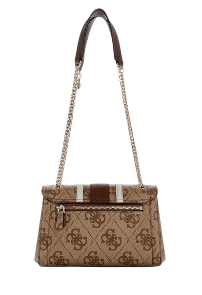 Borsa donna Guess Noelle II latte multilogo/brown BS26GU164 SS967221