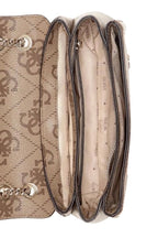 Borsa donna Guess Noelle II latte multilogo/brown BS26GU164 SS967221