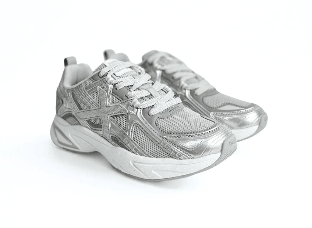 Sneaker Donna Munich urban monocromatiche grigio DS26MU06 M2000 09 8912009
