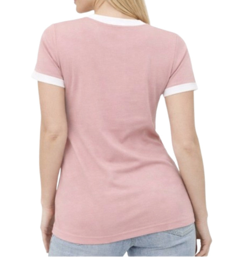 T-shirt donna Guess Mila pink serenade ES26GU56 V6GI08K2975 G67B