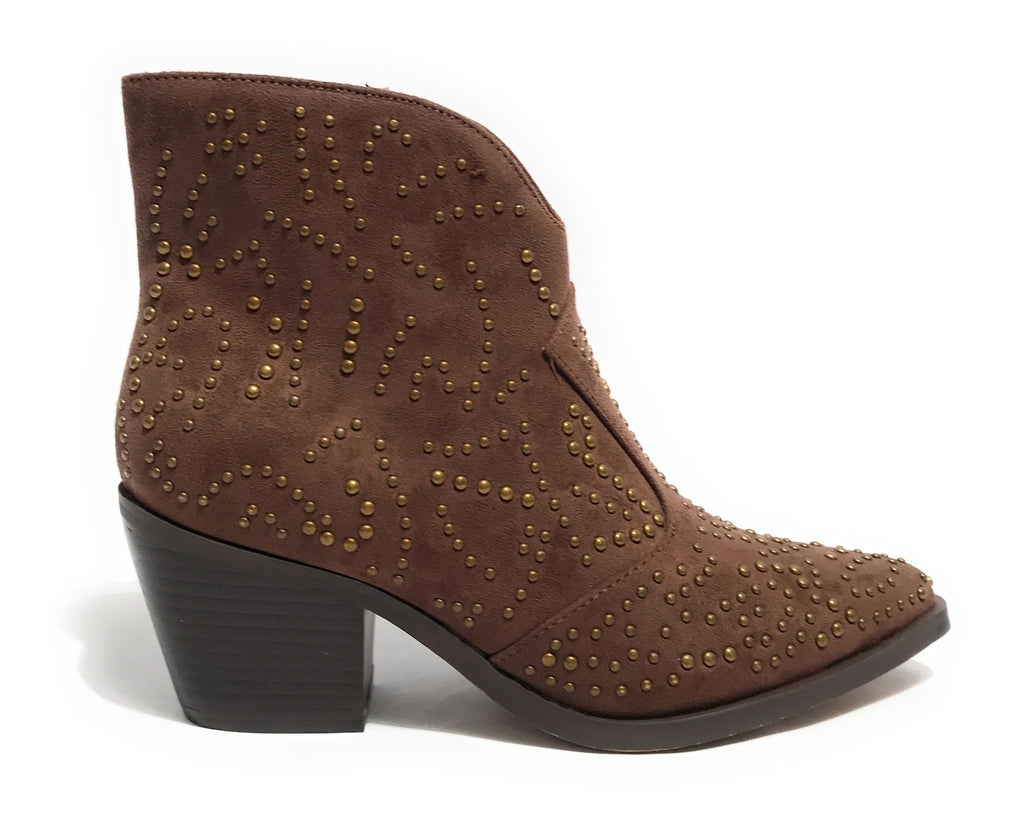 Scarpe donna Gold&gold stivale texano ecopelle marrone D25GG26 GU266