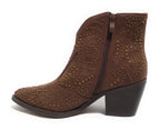 Scarpe donna Gold&gold stivale texano ecopelle marrone D25GG26 GU266