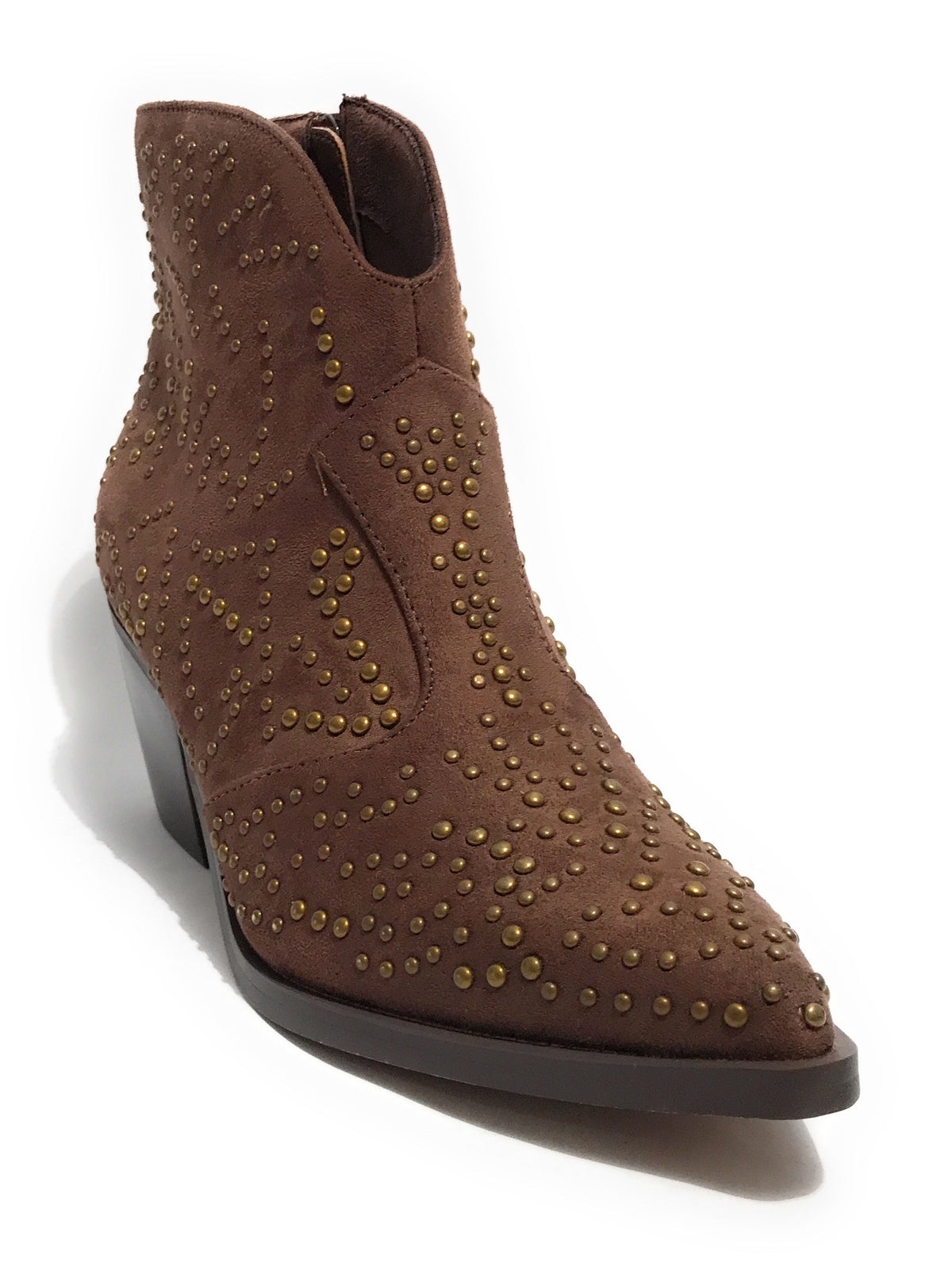 Scarpe donna Gold&gold stivale texano ecopelle marrone D25GG26 GU266
