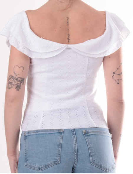 Top donna Guess Teodolinda white ES26GU49 W6GP23K3106 G011