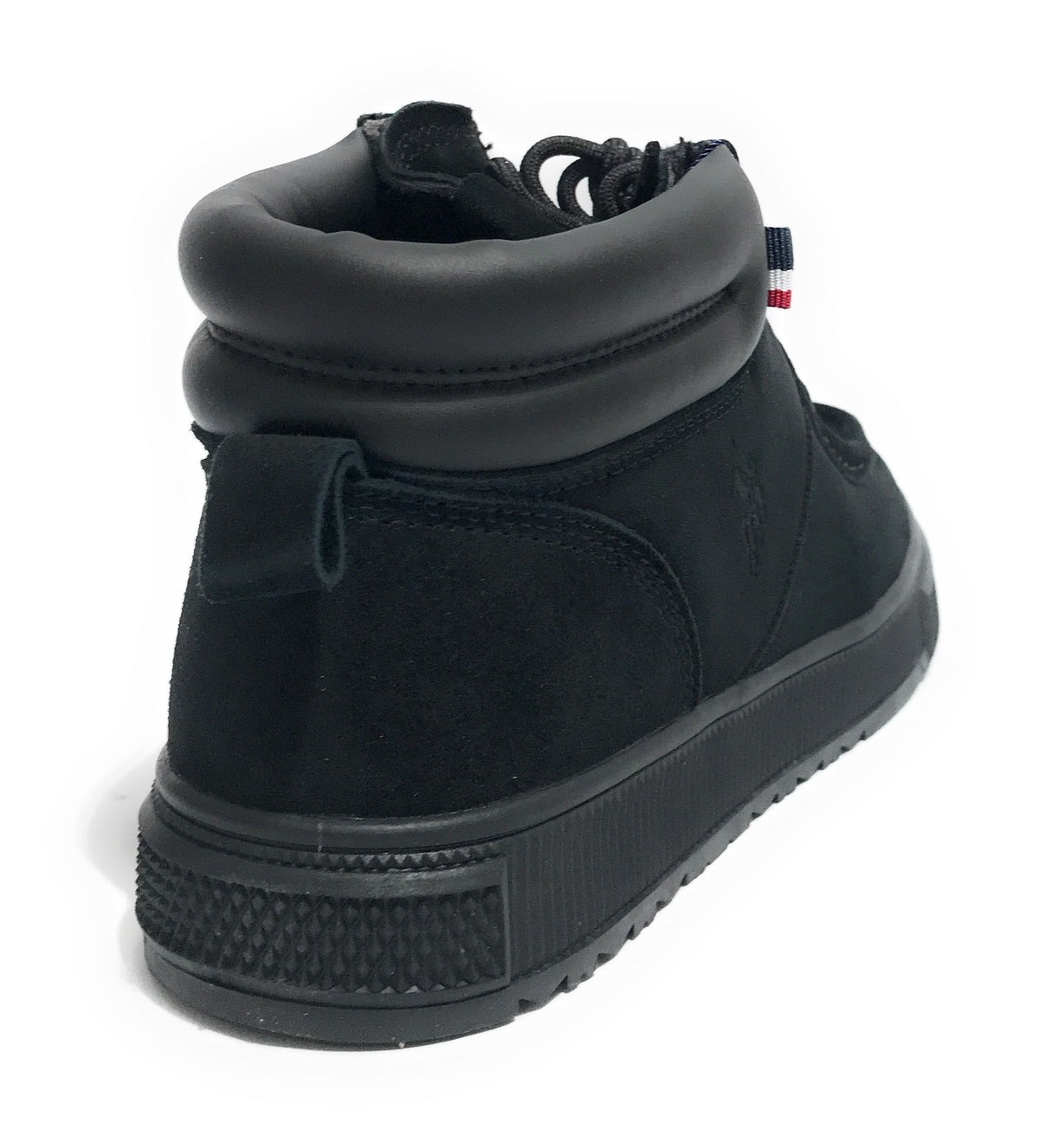 Polacchino uomo Us Polo Bayard003M in pelle scamosciata/ ecopelle black U25UP21