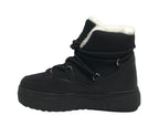 Scarpe donna polacchno US Polo Icy004W in ecopelle black D25UP14