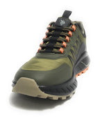 Scarpe U.S. Polo sneaker running Seth008A in ecopelle/ tessuto verde/ nero U25UP18