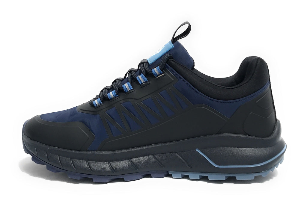 Scarpe U.S. Polo sneaker running Seth008A in ecopelle/ tessuto dark blue U25UP19