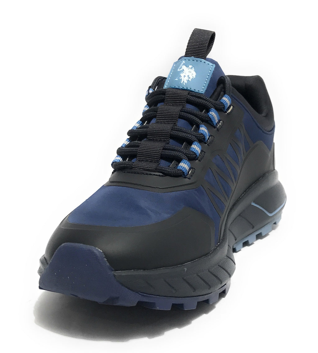 Scarpe U.S. Polo sneaker running Seth008A in ecopelle/ tessuto dark blue U25UP19