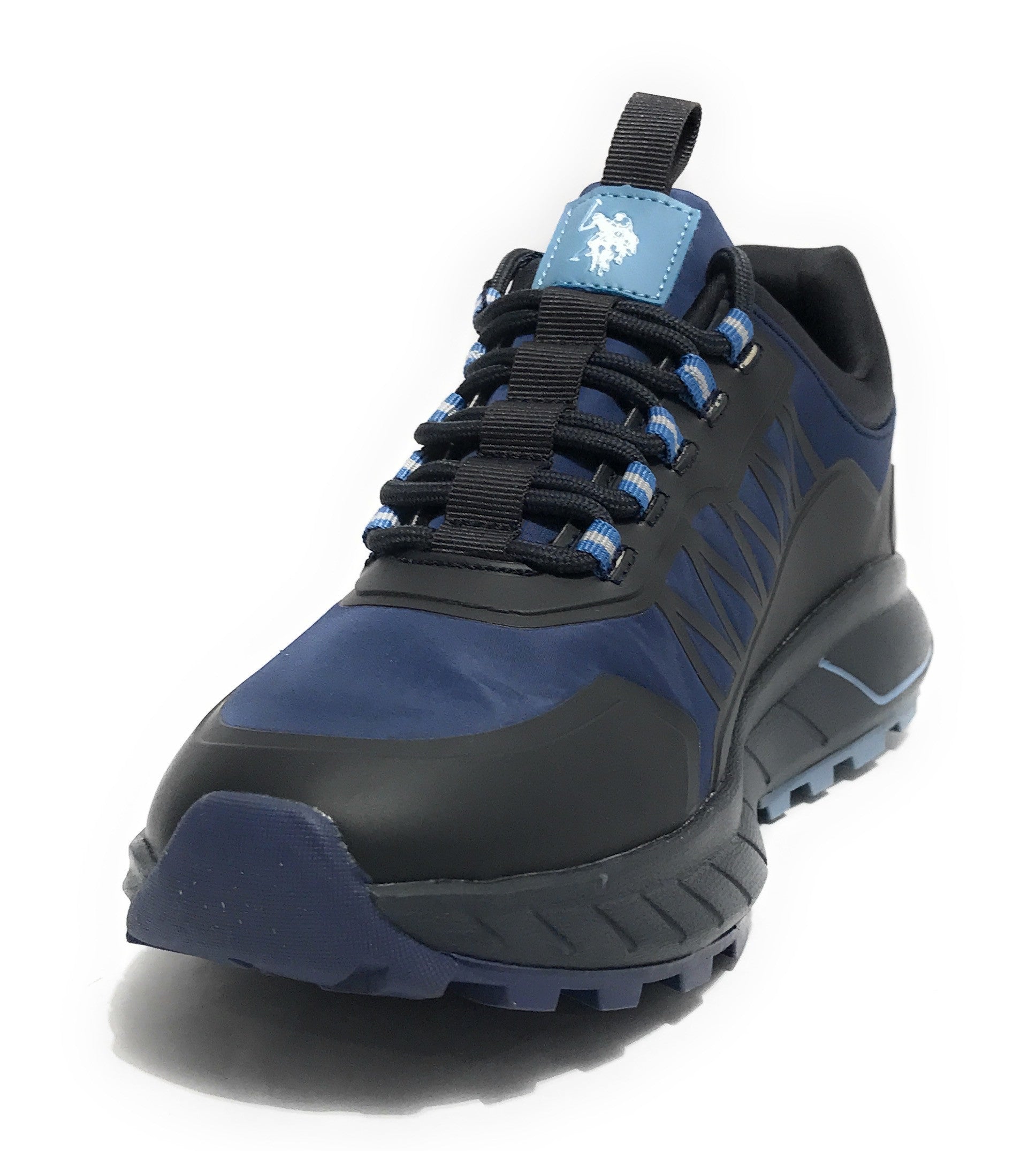 Scarpe U.S. Polo sneaker running Seth008A in ecopelle/ tessuto dark blue U25UP19