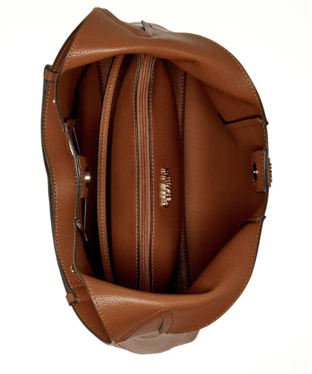 Borsa Guess Hobo Darcy con pochette cognac BS26GU175 BG991402