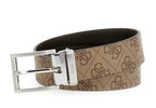 Cinta uomo Guess Milano 4g reversible beige/brown CS26GU11 BMBCLOP5135