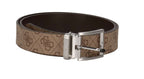 Cinta uomo Guess Milano 4g reversible beige/brown CS26GU11 BMBCLOP5135