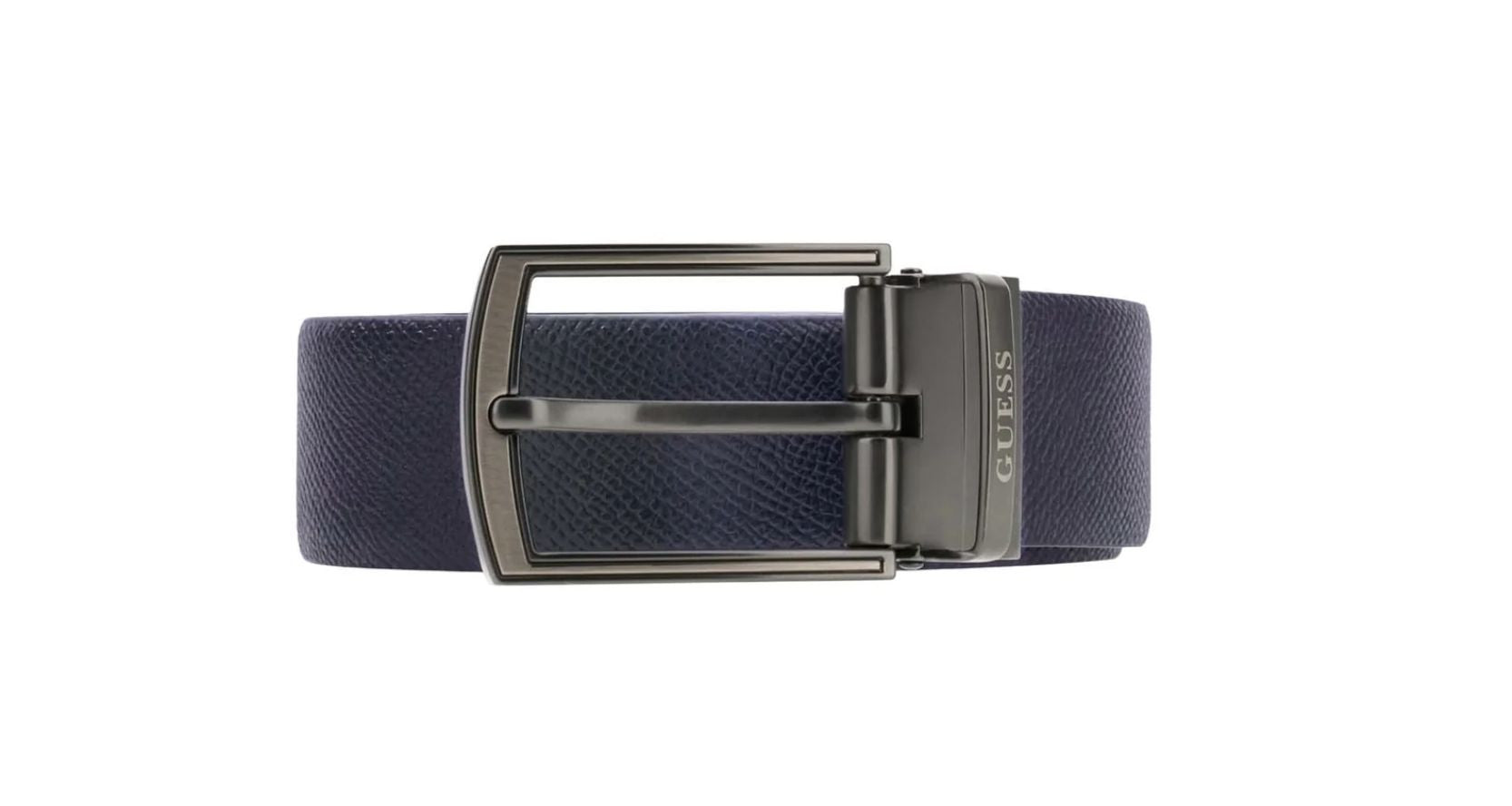 Cinta uomo Guess Milano reversible blu CS26GU12 BM7866P6135