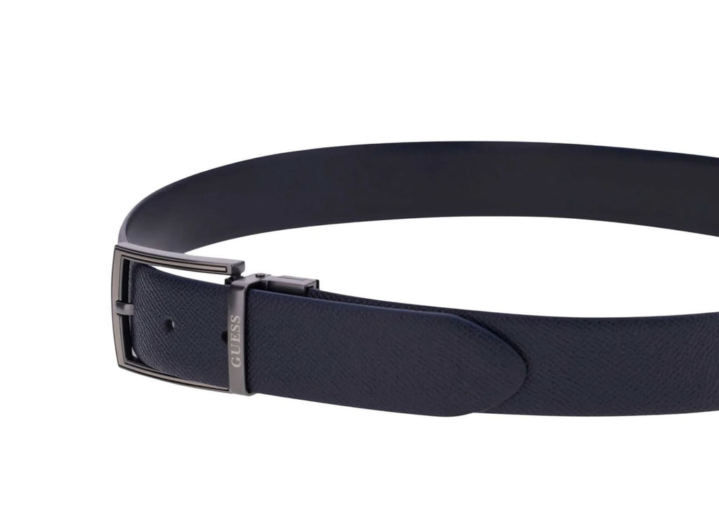 Cinta uomo Guess Milano reversible blu CS26GU12 BM7866P6135