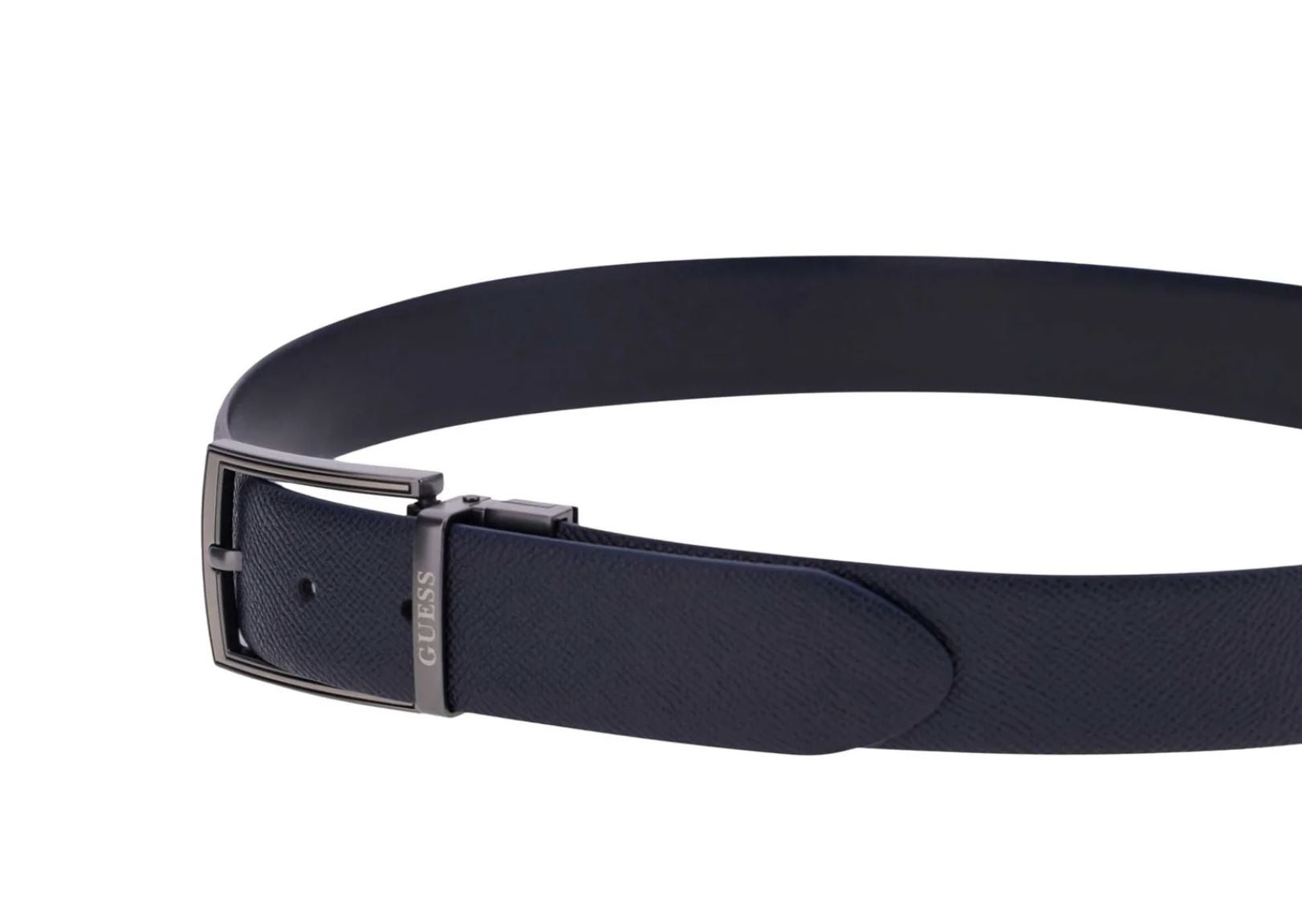 Cinta uomo Guess Milano reversible blu CS26GU12 BM7866P6135