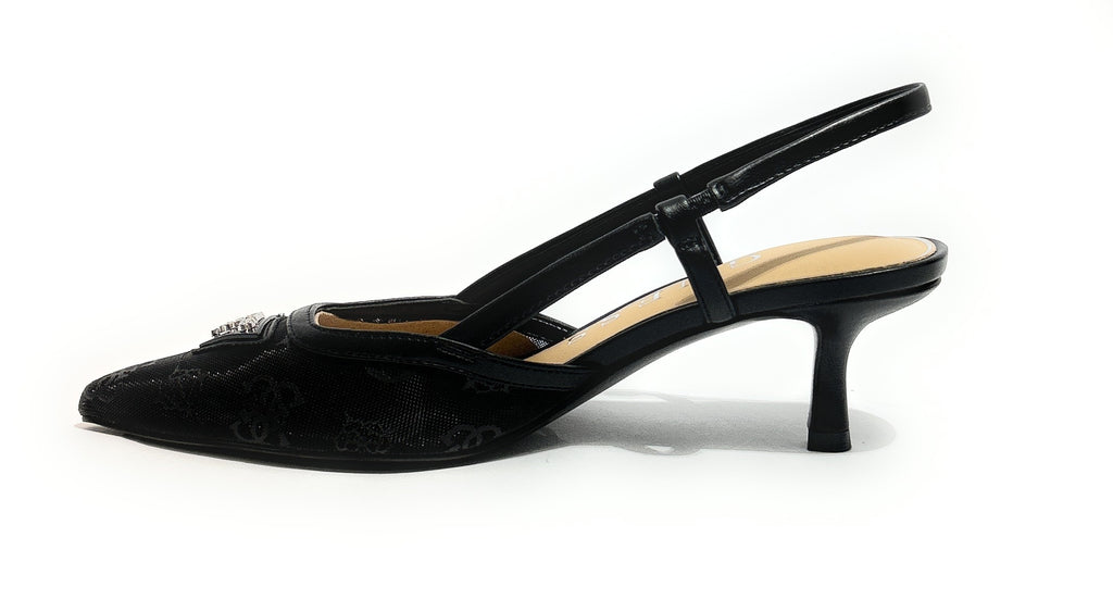 Sandalo donna Guess slingback Yanno TC 60 black DS26GU35 FLJYNOFAL05