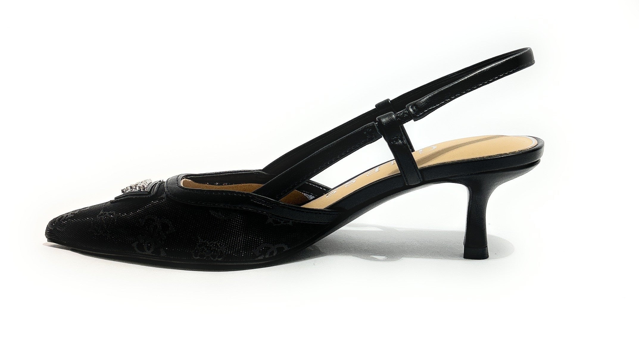 Sandalo donna Guess slingback Yanno TC 60 black DS26GU35 FLJYNOFAL05