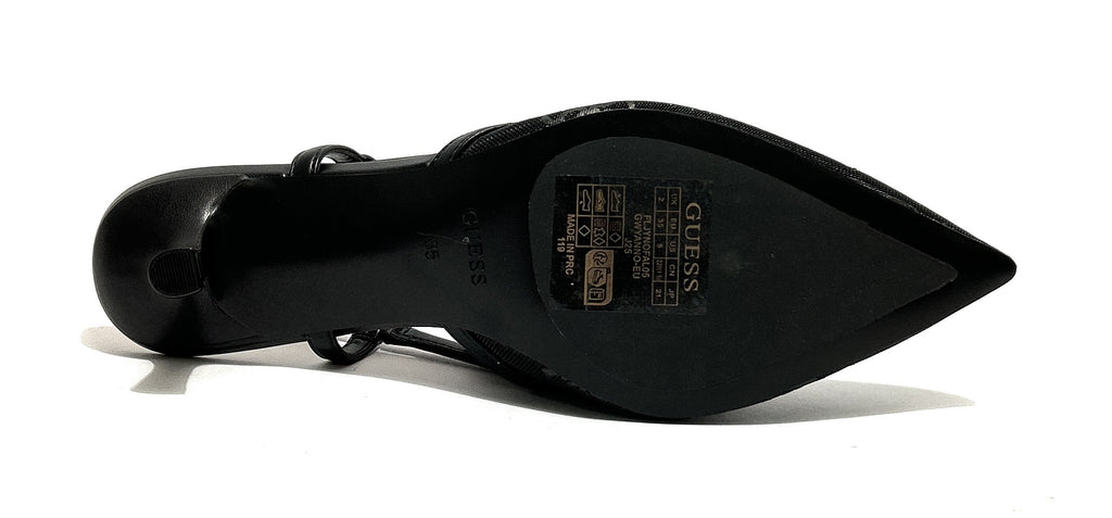 Sandalo donna Guess slingback Yanno TC 60 black DS26GU35 FLJYNOFAL05