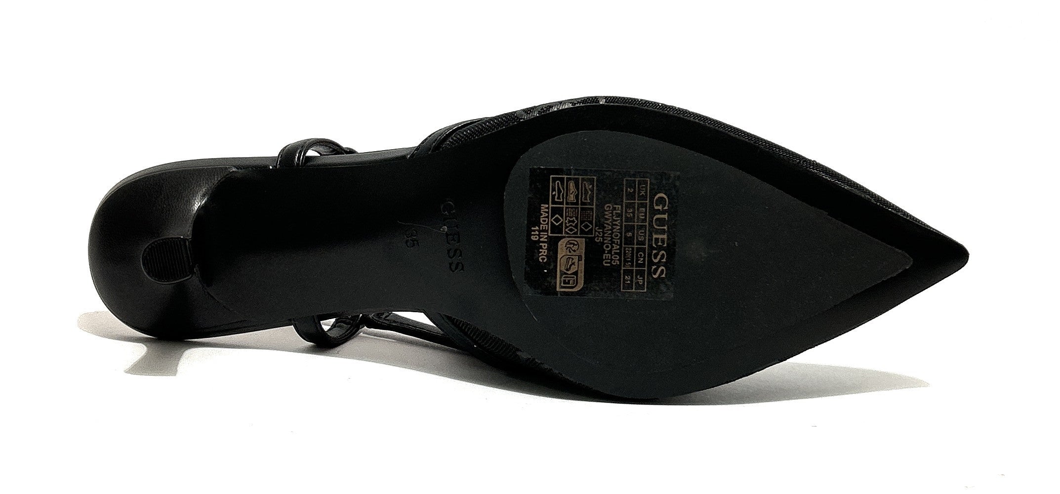 Sandalo donna Guess slingback Yanno TC 60 black DS26GU35 FLJYNOFAL05