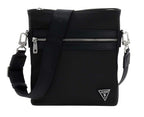 Borsa Guess tracolla uomo Berlin Crossbody Flat Satchel black UBS26GU17 HMBENYP6123