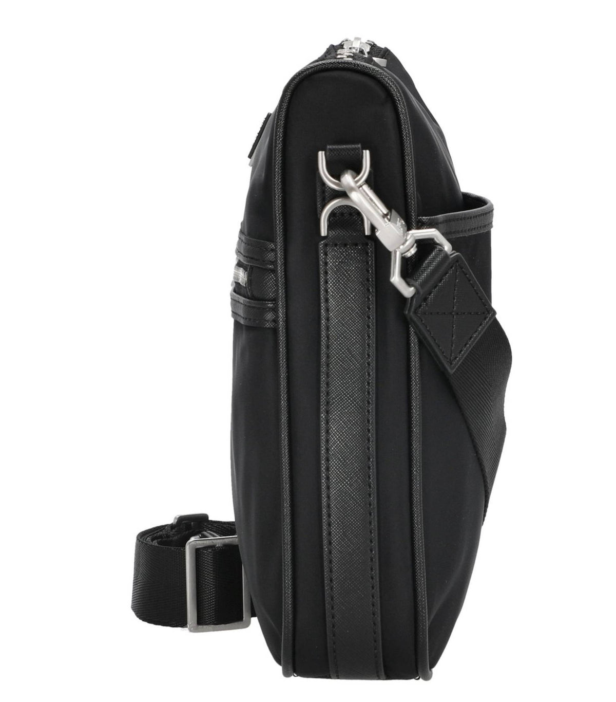 Borsa Guess tracolla uomo Milano top zip crossbody black UBS26GU23 HMMINYP6117