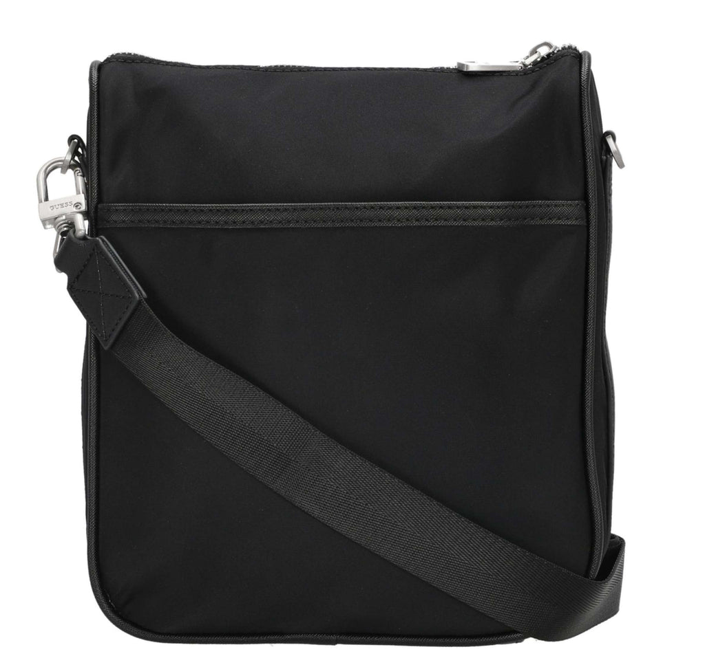 Borsa Guess tracolla uomo Milano top zip crossbody black UBS26GU23 HMMINYP6117