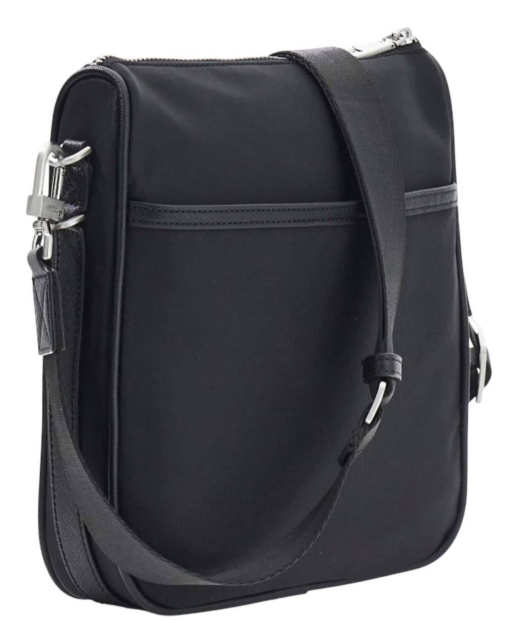 Borsa Guess tracolla uomo Milano top zip crossbody black UBS26GU23 HMMINYP6117