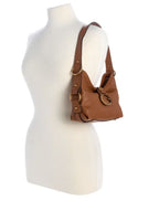 Borsa donna Guess a spalla Camden mini cognac BS26GU180 BB930872