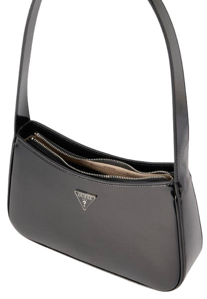 Borsa donna Guess Arnela top zip shoulder bag black BS26GU182 NY972317