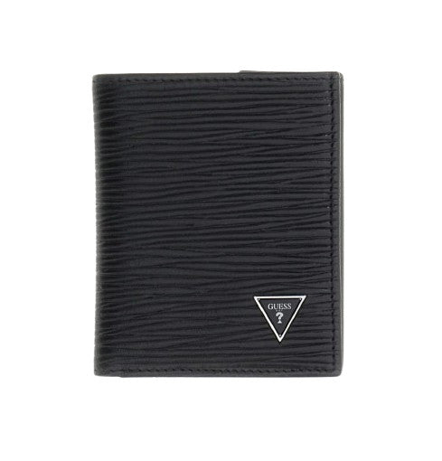 Portafoglio uomo Guess Milano Trifold in pelle black GS26GU10 SMMIPRLEA04