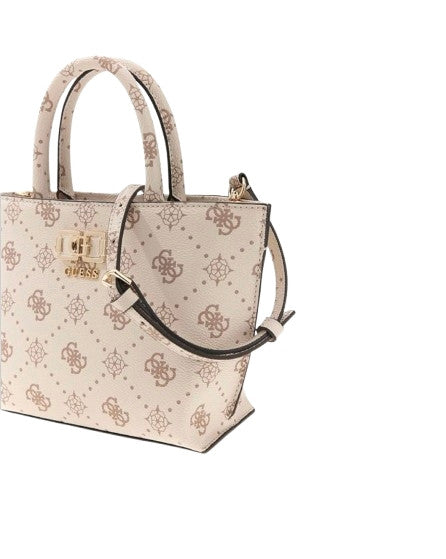 Borsa donna Guess Emelie logo mini vanilla logo BS26GU186 GP992875