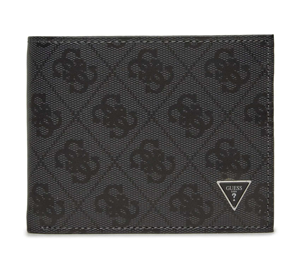 Portafoglio uomo Guess Vezzola in pelle coal/black logo GS26GU17 SMVELELEA20