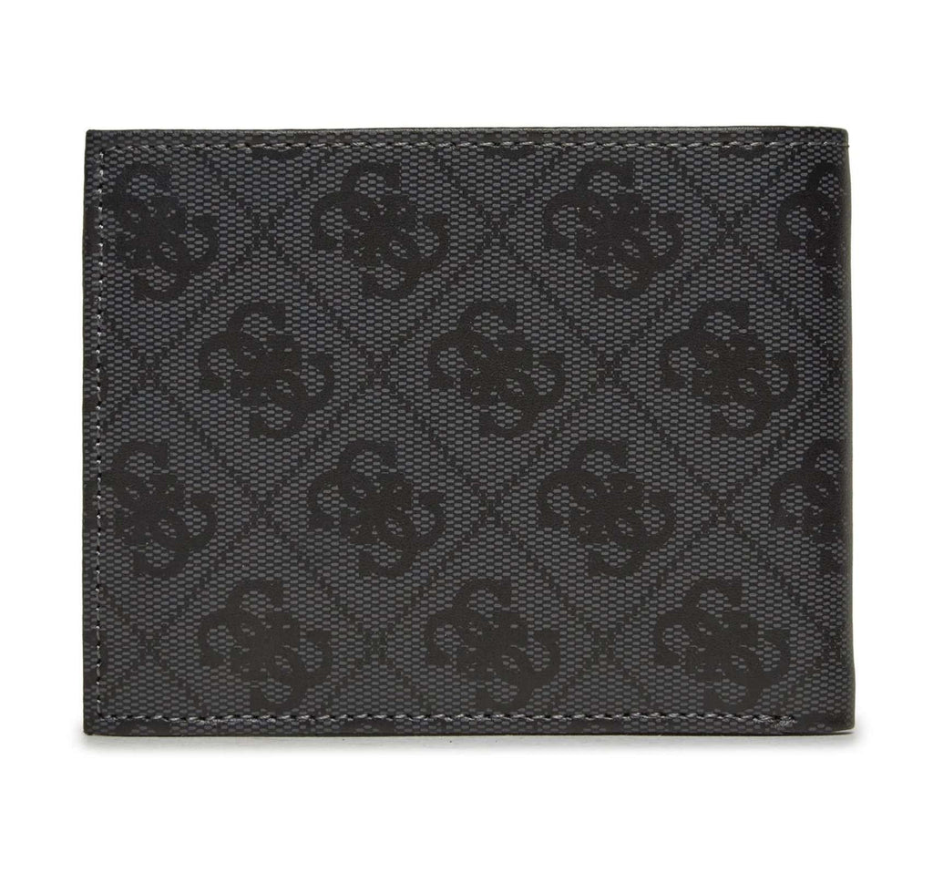 Portafoglio uomo Guess Vezzola in pelle coal/black logo GS26GU17 SMVELELEA20