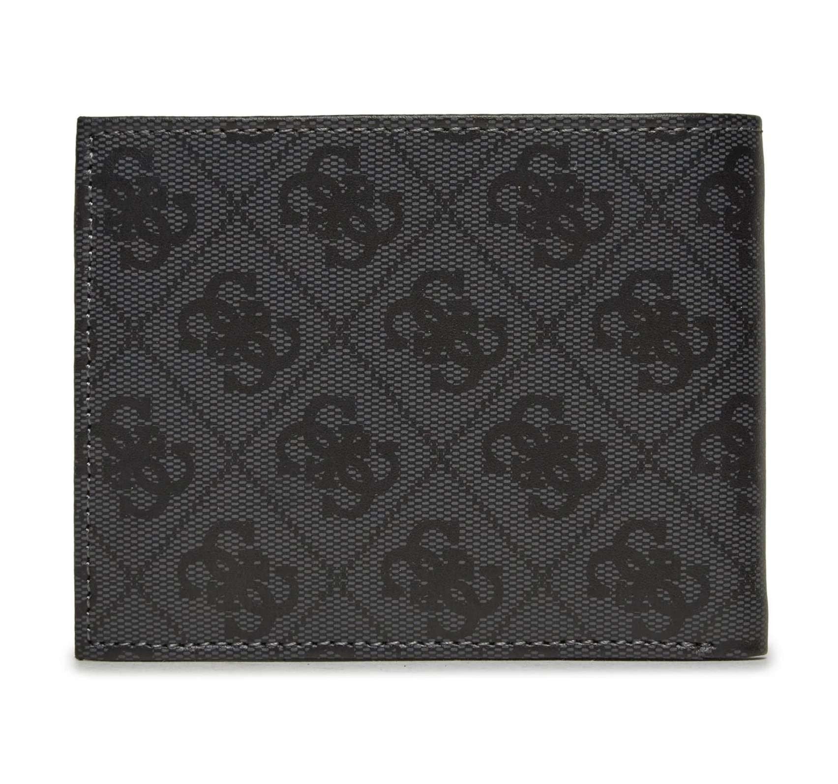 Portafoglio uomo Guess Vezzola in pelle coal/black logo GS26GU17 SMVELELEA20