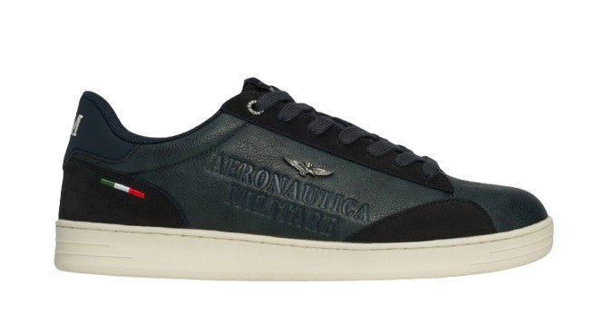 Sneaker Uomo Aeronautica Militare ecosuede blu US26AR02 261SC0306UCT04325