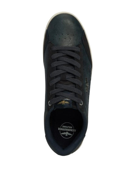 Sneaker Uomo Aeronautica Militare ecosuede blu US26AR02 261SC0306UCT04325