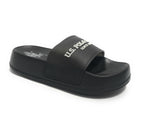 Slipper unisex Us Polo Amami 001 black US23UP23