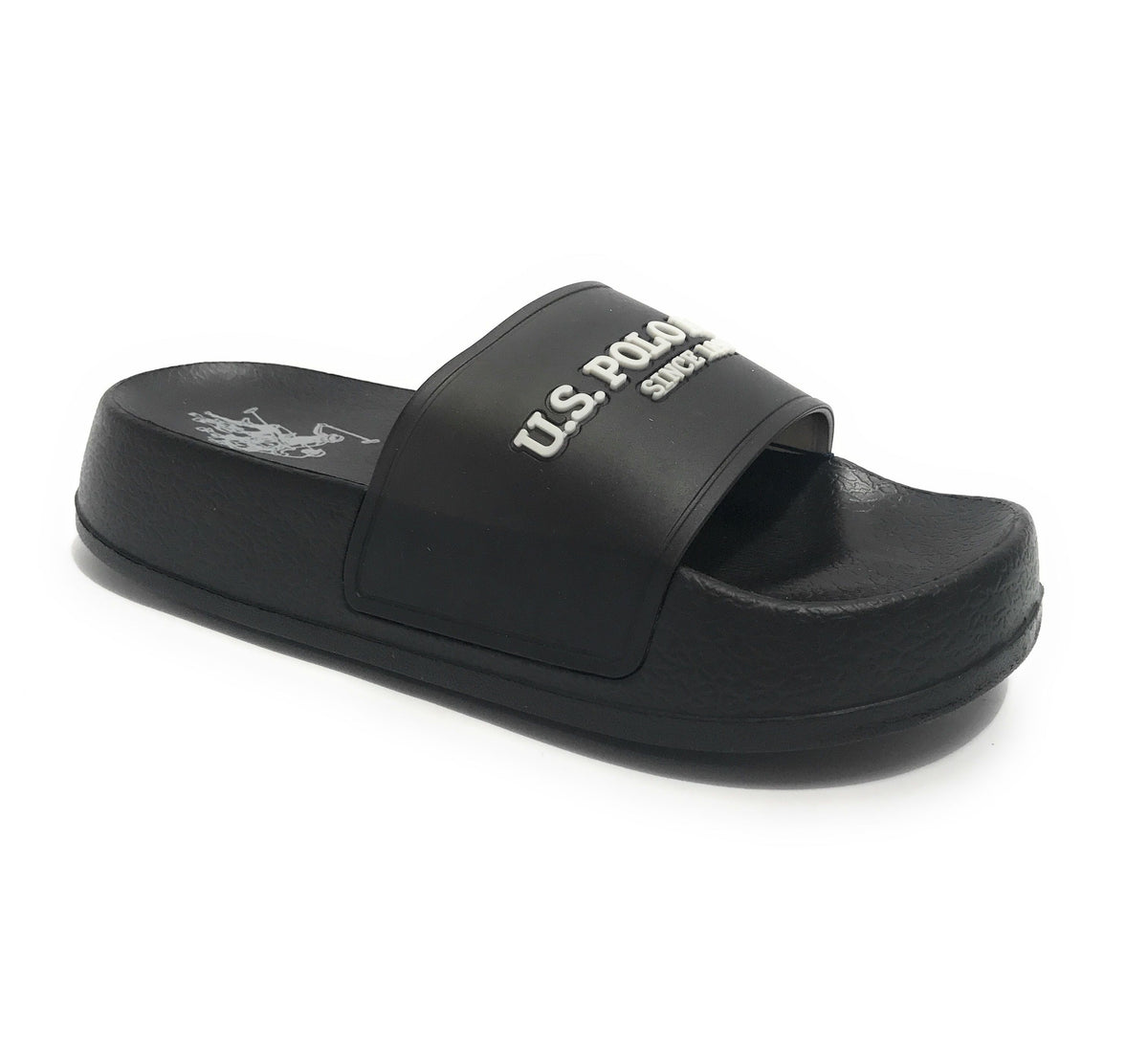 Slipper unisex Us Polo Amami 001 black US23UP23