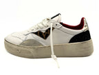 Sneaker donna 4B12 bianco/ animalier DS25QB13 HYPER-D110