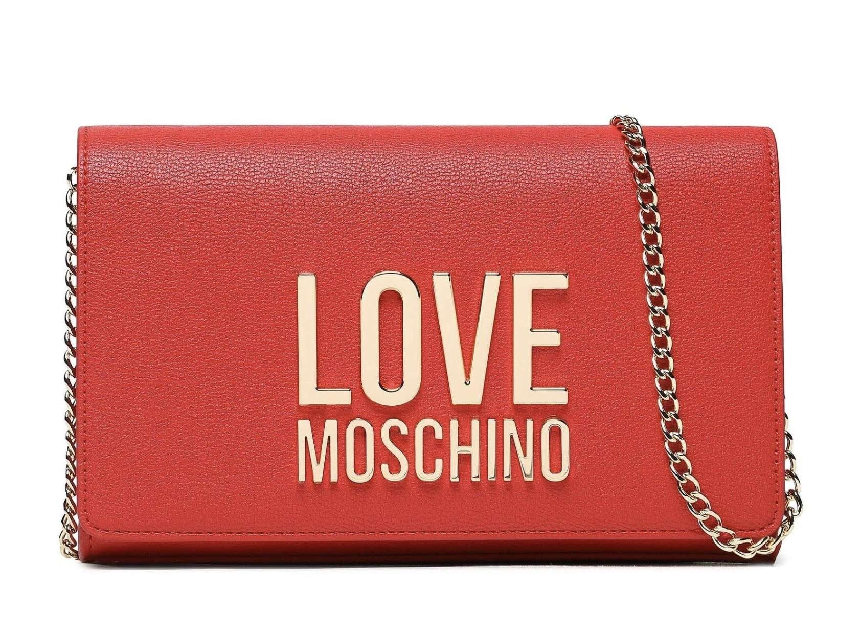 Borsa donna Love Moschino tracolla in ecopelle rosso BS24MO16 JC4127