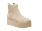 Scarpe donna Guess stivaletto Jilaine ecopelle scamosciata nude D25GU31 FLFJILFAL10