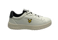 Sneakers uomo Lyle & Scott ecopelle tessuto white  black U25LY03 LS302018AM01WHBK