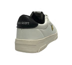 Sneakers uomo Lyle & Scott ecopelle tessuto white  black U25LY03 LS302018AM01WHBK