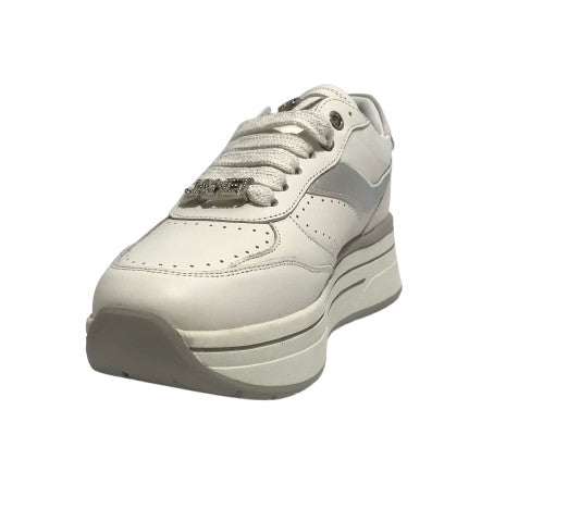 Sneaker donna Janet&Janet pelle white/ silver DS25JJ05 J-020