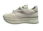 Sneaker donna Janet&Janet pelle white/ silver DS25JJ05 J-020