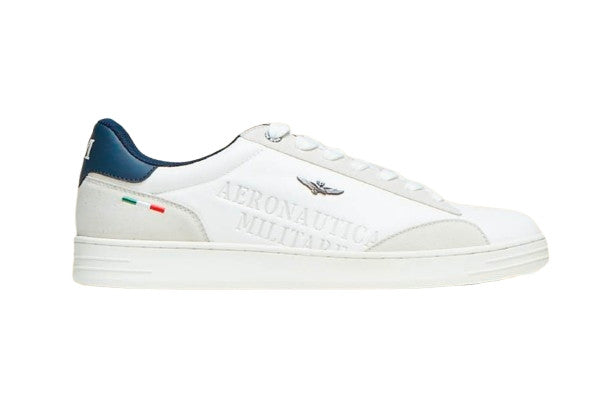 Sneaker Uomo Aeronautica Militare ecosuede white US26AR03 261SC0306UCT04325