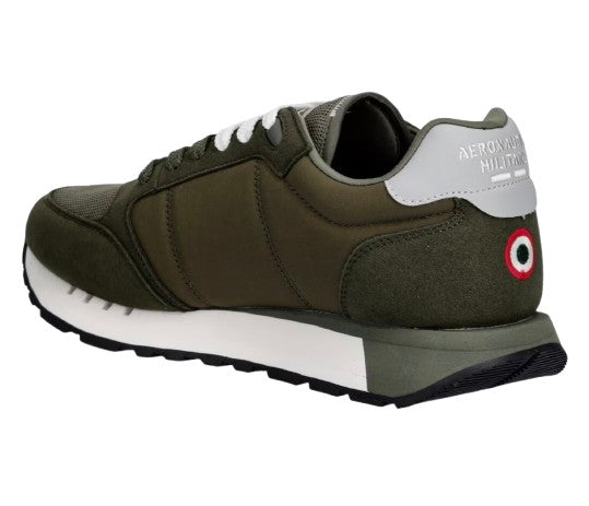 Sneaker uomo Aeronautica Militare verde US26AR01 261SC0292UCT03331
